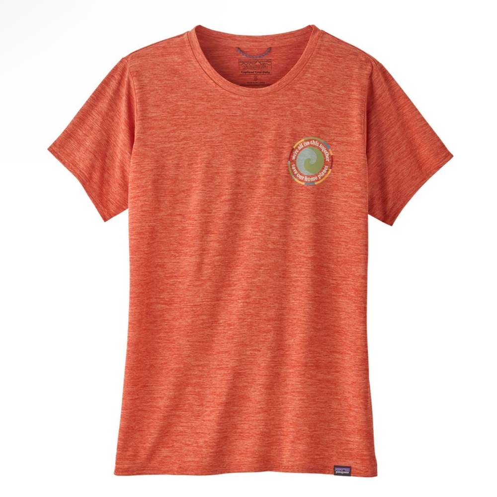 Patagonia Fitted Orange Short Sleeve T-Shirt